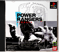 Power Rangers Pinball JP Playstation JP box art